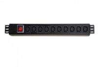P010-Z RCT P010-Z 10-Way 16 A Rack-Mount Power Rail (ZA Plug)