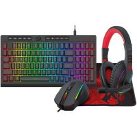 Redragon 4-in-1 Keyboard / Mouse / Mousepad / RGB Headset Gaming Combo