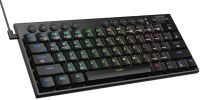 Redragon Noctis Black Red Switch RGB Low Profile Gaming Mechanical Keyboard