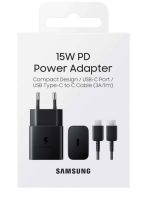 SAM-EP-T1510XB Samsung 1 Port Fast Travel Adapter With Type-C Cable