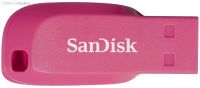 SDCZ50C016GB35PE Sandisk Cruzer Blade 16Gb Electric Pink USB Flash Drive