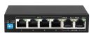 SPS-4G2G Scoop 6 Port Gigabit Ethernet Switch with 4x AI PoE and 2x Uplink Ports