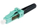 EF-CON-MM-LC SCP EasyFiber field-assembly LC Simplex 50/125 OM3 / OM4 Fiber connector - Aqua