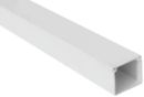 SOLTRK3M4040W Solarix PVC Trunking 3 Metre Lenght 40mm X 40mm - White