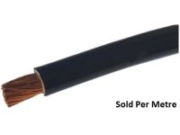 Solarix 16mm2 Battery Power Cable Black 6AWG - Price Per Metre