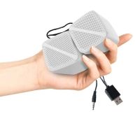 SONICCUBEW SonicGear Sonic Cube High Clarity 2.0 USB Speaker White