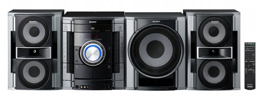 Sony Rv666 SONY MHC-RV333DA SONY MHC-RV333DA - Total 300W RMS, 3-disc DVD, Twin ...