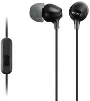 MDR-EX15APBZE Sony MDR-EX15AP Black InEar Earphone with Mic