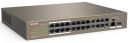 TEF1126P-24-250W Tenda TEF1126P-24-250W 24FE+2GE/1SFP Rackmount Switch With 24-Port PoE