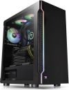 CA-1M3-00M1WN-00 Thermaltake H200 TG RGB ATX Mid Tower Chassis Black, No PSU