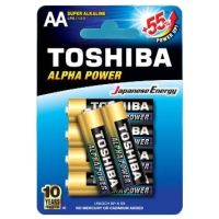 BA-TO-APAA6 Toshiba Alpha Power Alkaline AA - 6 pack