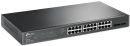 TP-SG2428P TP-Link 24-port Gigabit Smart PoE+ Switch with 4 SFP slots
