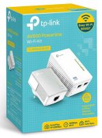 NET-TL-WPA4220KIT TP-Link TL-WPA4220KIT 300Mbps AV500 Wi-Fi Powerline Extender Starter Kit
