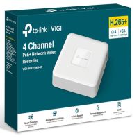 VIGI-NVR1104H-4P TP-Link VIGI NVR1104H-4P 4 Channel PoE Network Video Recorder