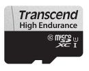 TS64GUSD350V Transcend 350S 64GB High Endurance MicroSDXC/SDHC Class 10 UHS-I U1