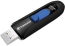 TS32GJF790K Transcend JetFlash 790K 32GB Black &amp; Blue USB 3.1 Capless Flash Drive