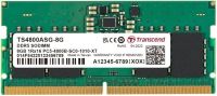 JM4800ASG-8G Transcend Jet 8GB DDR5-4800 262 pin CL40 1.1V SO-DIMM Memory