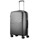 TW-1161-SV Travelwize Quartz PP 66cm 4-wheels Spinner Luggage - Silver