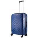 TW-1088-AZ Travelwize Java PP 4-wheel Spinner 65cm Luggage - Azure