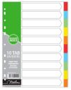 6007652002424 Treeline File Divider C/Board Tab1-10