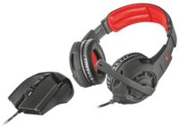 TRS-21472 Trust GXT 784 Gaming Headset With Microphone And Mouse Combo