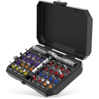 UF-840143 UF-Tools 34-in-1 Compact T-Handle ratchet & Bit Set