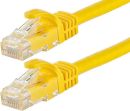 NET-CAT5-Y-1M-LQ Unbranded 1m CAT5e moulded flylead - Yellow
