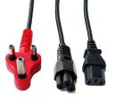 PC-6DICH13BK2.8 Unbranded 2.8m dedicated power cable to IEC and Clover
