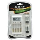 JB-212AAA Unbranded Jiabao JB212 Battery charger with 4 pieces 350mAh AAA Rechargeable batteries