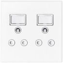 162 Unbranded Unbranded 162 Wall Socket two Socket 4x4
