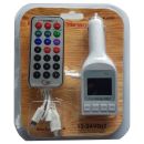 FMMOD-3 Microworld FM Car charger with MP3 player and remote
