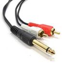 P9072 Unbranded 2m S/vhs To 1 Rca Plug