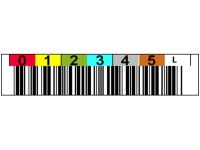 Unbranded LTO-2 Barcode Label - Random numbered