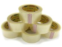 T48X100X38C Unbranded packaging tape Clear 48mm x 100 metres 38 microns - 36 items in the box