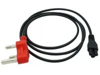 POWC1.2M Unbranded IEC C13 Clover to SA 3 pin dedicated Power cable - 1.2m