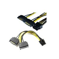 MOCAB11 Unbranded 2x SATA Male to 8 pin graphics card power connector