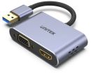CNV-V1304A Unitek USB 3.0 to HDMI and VGA Adapter