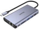 DS-USB-C-D1019B Unitek USB Type-C 8in1 Ethernet Hub