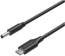 CAB-USB-C14120BK-1.8 Unitek Dell USB-C to DC charging cable DC jack 4.5 mm x 3 mm
