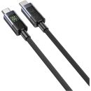 CAB-USB2.0-CM-2M Unitek PD 60W USB-C charging cable with LED Display - 2m