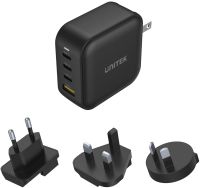 USB-CHARGER-P1112ABK Unitek P1112ABK 100W 4 Ports GaN Power Delivery charger