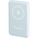 M32242 Verbatim 32242 Charge 'n' Go Magnetic Wireless Power Bank 5000 - Blue