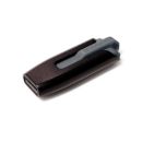M49174 Verbatim V3 Store And GO 64GB USB 3.0 Grey Flash Drive