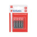 MEVEV49920 Verbatim 49920 AAA Alkaline Batteries - 4 Pack