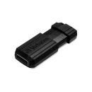 M49064 Verbatim Store & Go Hi Speed Pinstripe Black 32GB Flash Drive