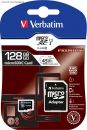 CAMVEV44085 Verbatim 128GB Micro SDXC UHS-I Class 10 Memory Card Plus Adaptor