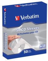 M49992 Verbatim Cd Single Sleeves 50 In A Pack