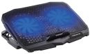 VK-20053-BK[V2] Volkano Glacier Series upright Notebook Cooling Stand with Dual fans
