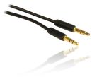 CAB348-BK Volkano Slim series Aux Cable 2m, Black