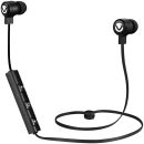 VBS-201-BK Volkano Rush series Black Bluetooth earphones with Mic